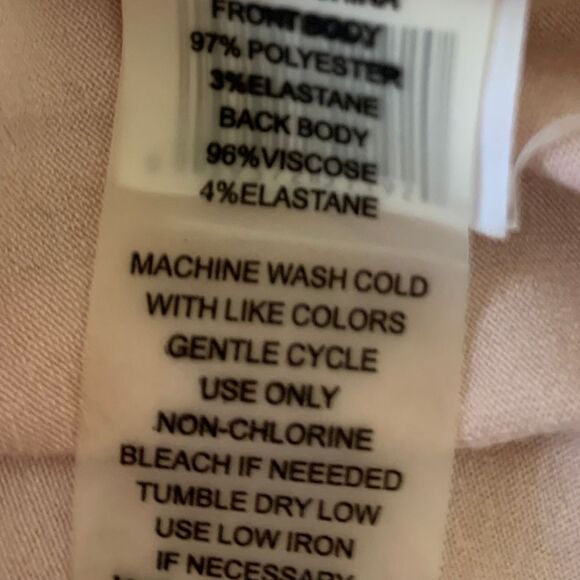 Vince Camuto Floral Print Blush Pink Sleeveless Top for Women Size XS - Picture 11 of 11